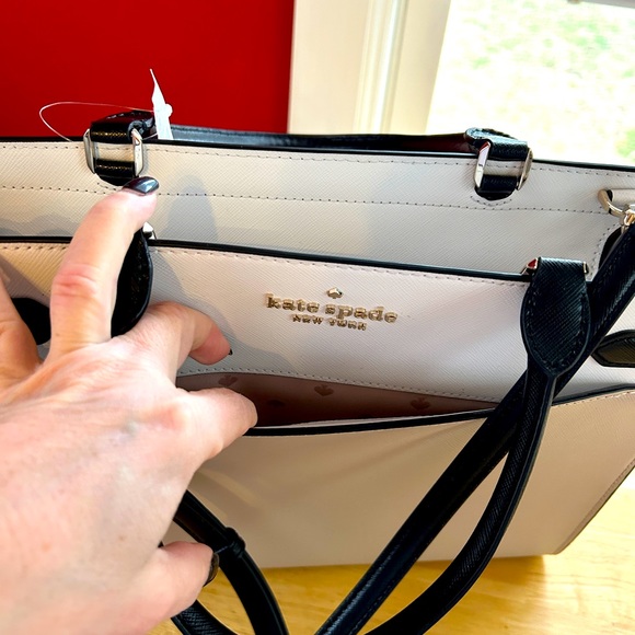 Kate Spade Staci - Lg Satchel, Lg Continental Wallet ,and Med L-Zip Card Holder - Picture 5 of 11